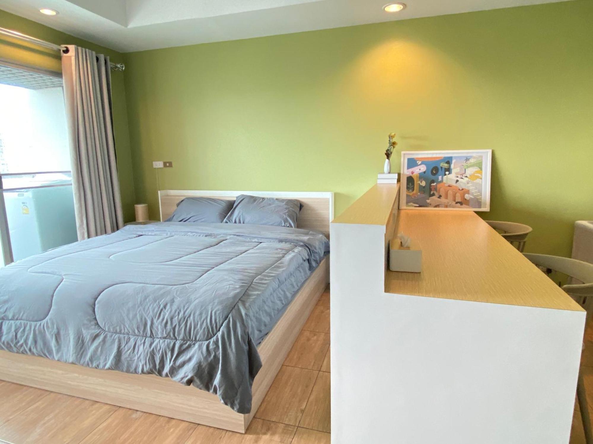 Baan Nonzee Condo Kingsize Bed Big Room In Sathorn Банкок Екстериор снимка